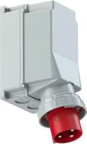 PCE CEE-Wandgerätestecker 125A 3p 9h IP67 POWER TWIST