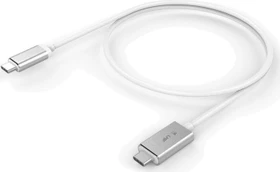 LMP Magnetic USB-C Ladekabel, silber, 1.8m (17216)