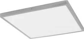 Eglo Fueva 1 eckig 60cm 27W 3000K Aufbauleuchte silber