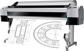 Dots Office CAD-Papier matt, 914mm, 90g/m², 50m, 3 Rollen