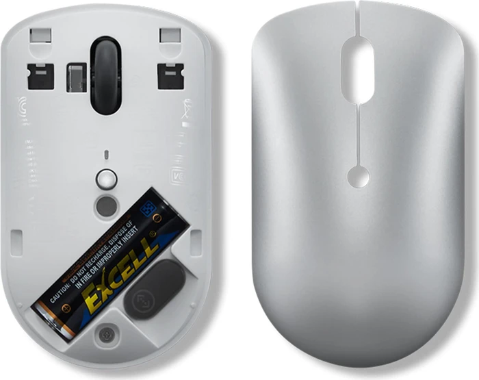 Lenovo 540 USB-C Wireless Compact Mouse Cloud Grey, USB