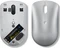 Lenovo 540 USB-C Wireless Compact Mouse Cloud Grey, USB Vorschaubild