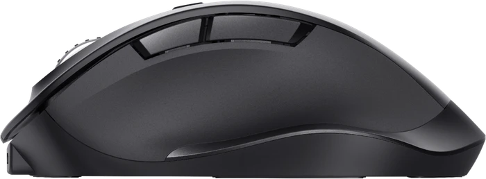 Trust Fyda Rechargeable Wireless Comfort Mouse schwarz, ECO zertifiziert, USB