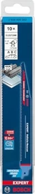 Bosch Professional EXPERT S1157CHM Vehicle Rescue Säbelsägeblatt, 225x1.35mm, 10 Stück