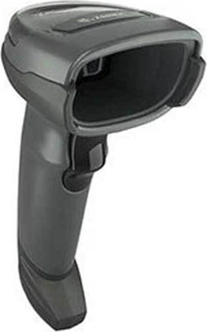 Zebra DS4608 SR, schwarz mit Standfuß