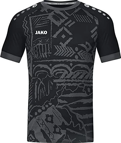 Jako Tropicana Funktionsshirt kurzarm schwarz/anthrazit