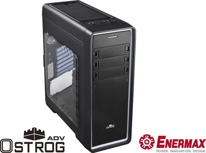 Enermax Ostrog ADV blau, Acrylfenster