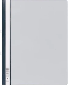 Durable Sichthefter opak, A4+, grau/transparent, 25er-Pack