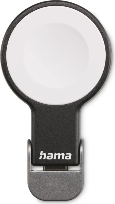 Hama Apple Watch Ladegerät für kabelloses Laden USB-C-Ladestation magnetisch weiß