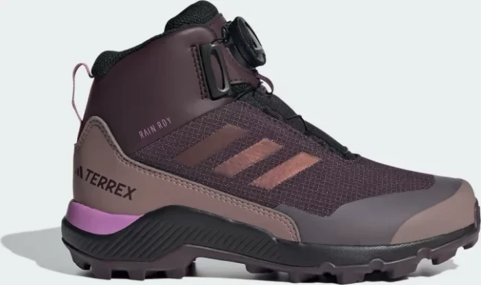 adidas Terrex Winter Mid BOA Rain.RDY shadow maroon/wonder red/pulse lilac (Junior)