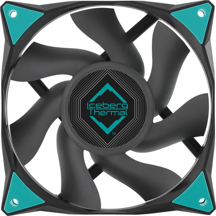 Iceberg Thermal IceGALE Xtra, Black, 120mm, 3er-Pack