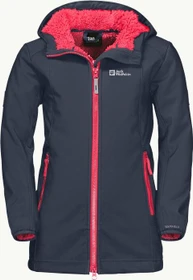 Jack Wolfskin Kissekat Funktionsmantel night blue (Junior)