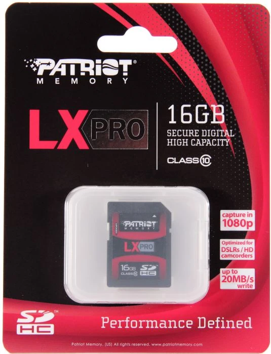 Patriot LX Pro R20 16GB, Class 10