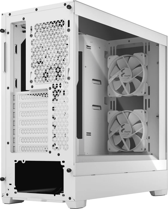 Fractal Design Pop Silent White TG Clear Tint, Glasfenster, schallgedämmt
