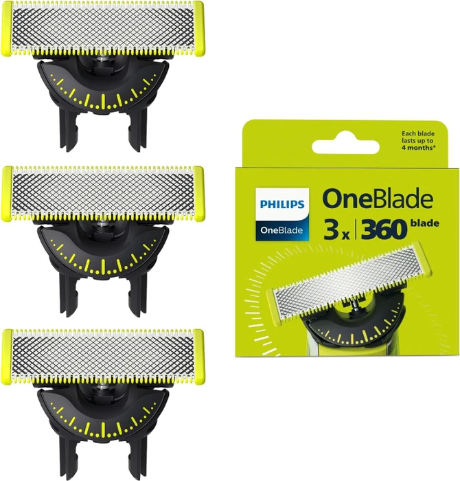 Philips QP430/60 OneBlade 360 Rasierklinge, 3 Stück