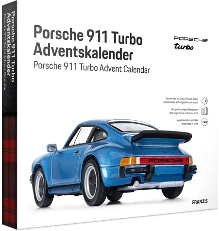 Franzis Porsche 911 Turbo Adventskalender