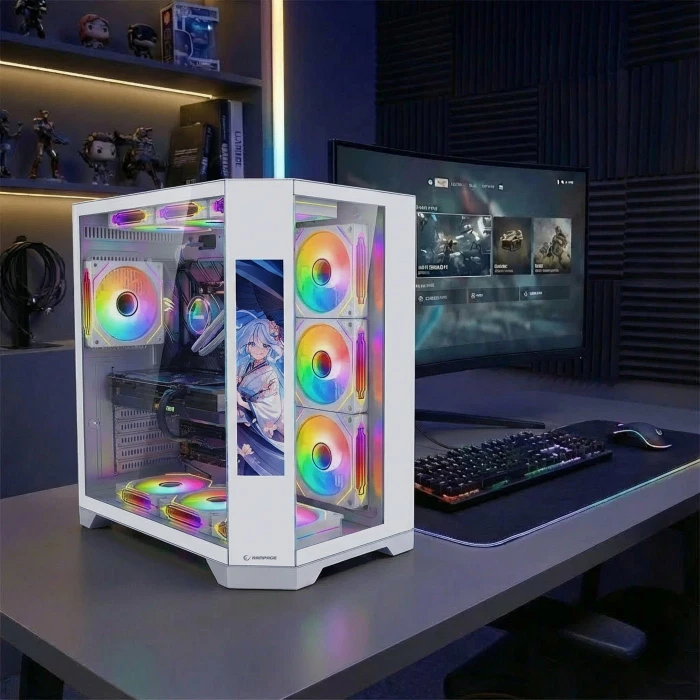 Rampage Nova White, Glasfenster