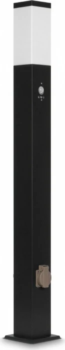 Integrierte Beleuchtung, 2-fach, Schwarz