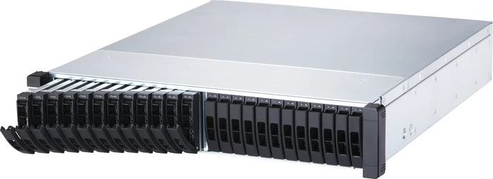 QNAP ES2486dc-2142IT-96G, 48GB RAM reg ECC, 4x SFP+ 10Gb/s, 3x RJ-45 1000Base-T, 2HE