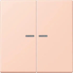 Jung Wippe 2-fach, l'ocre rouge clair