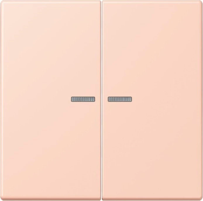 Jung Wippe 2-fach, l'ocre rouge clair