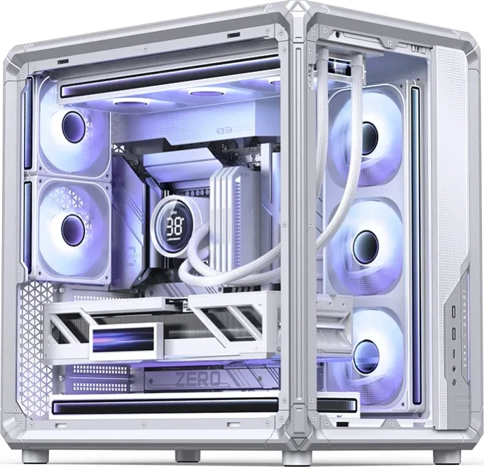 Jonsbo X400 White, Glasfenster