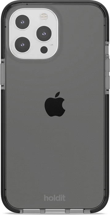 Holdit Seethru Case für Apple iPhone 13 Pro Max schwarz
