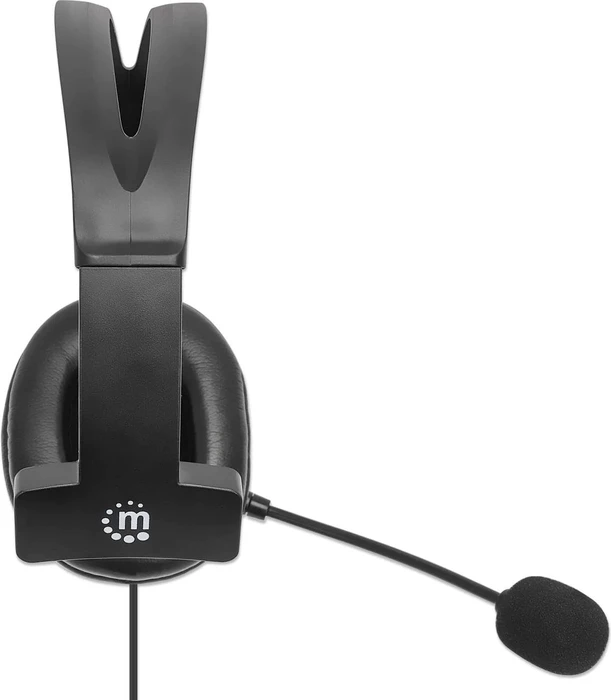 Manhattan Mono USB-Headset mit reversiblem Mikrofon