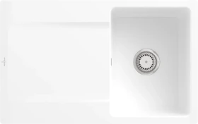 Villeroy & Boch Siluet Flat 780x490mm Einbau Becken reversibel snow white