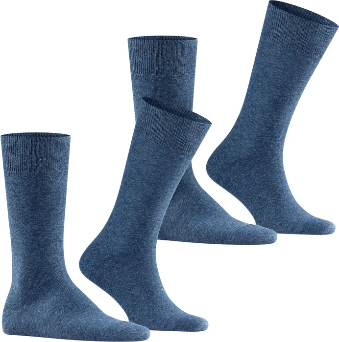 Falke Swing Socken navyblue m, 2 Paare (Herren)