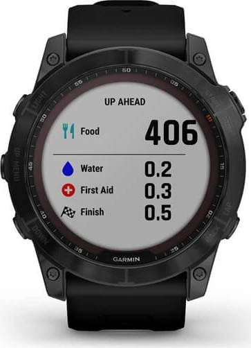 Garmin Fenix 7X Sapphire Solar black dlc titanium/black