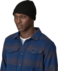 Patagonia Fisherman's Rolled Beanie schwarz