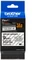 Brother TZe-S121 Beschriftungsband, 9mm, schwarz/transparent Vorschaubild