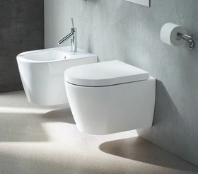 Duravit ME by Starck Wand-WC, weiß