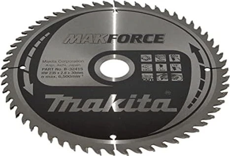 Makita MakForce Kreissägeblatt 60Z, 235x2.8x30mm, 1 Stück