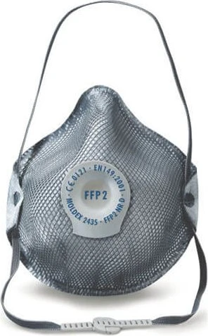 Moldex Smart Active FFP2 NR D + Ozon mit Klimaventil Atemschutzmaske, 10 Stück