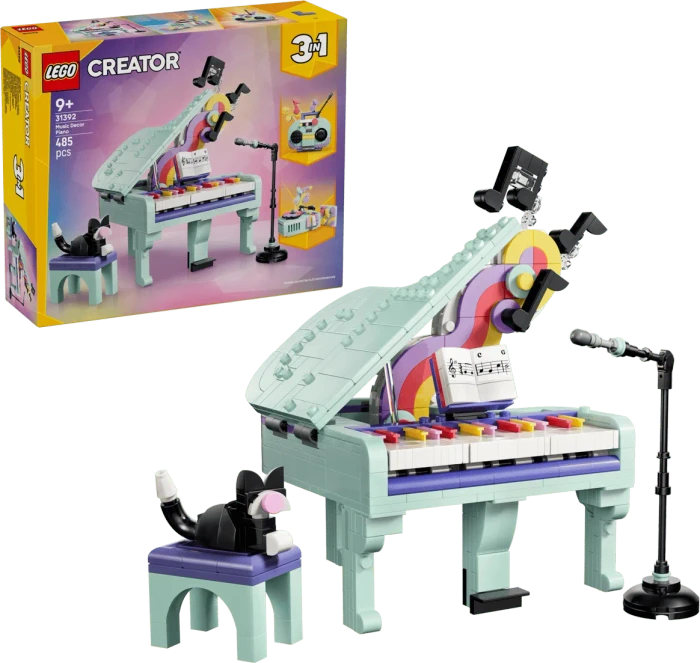 LEGO Creator 3in1 - Deko-Klavier mit Katze
