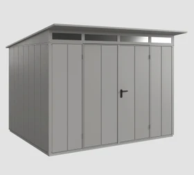 EcoStar Elegant Premiumline Typ 3 Gerätehaus grau