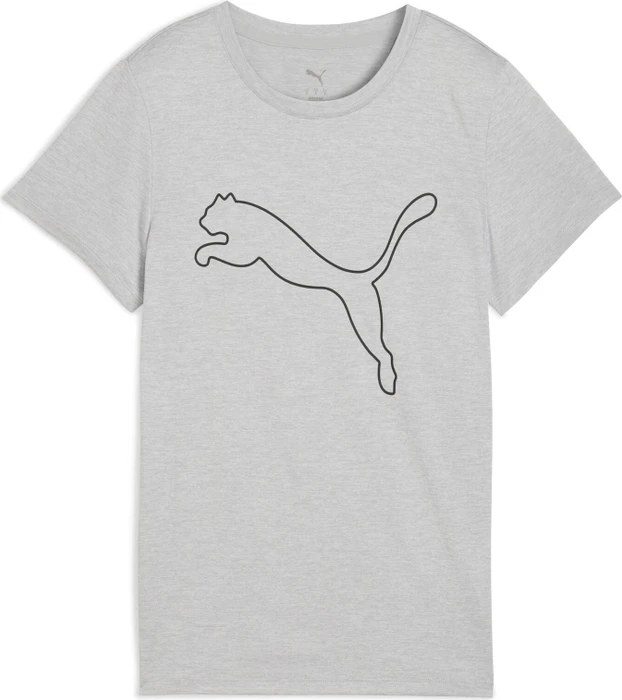 Puma TAD Essentials Funktionsshirt kurzarm light gray heather (Damen)