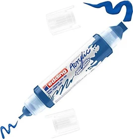 edding 5400 Acrylmarker 3D Double Liner enzianblau