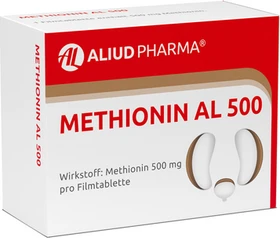 Aliud Methionin AL 500 Filmtabletten, 100 Stück