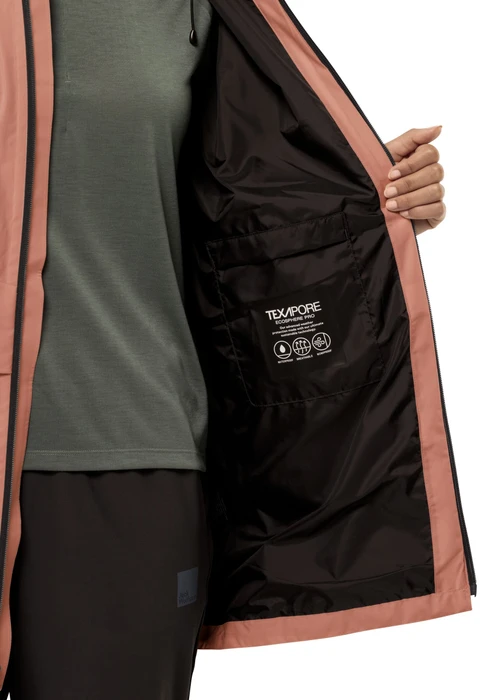 Jack Wolfskin Mainkai Long Funktionsjacke astro dust (Damen)