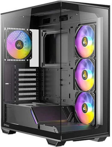 Antec C3 ARGB Black, Glasfenster