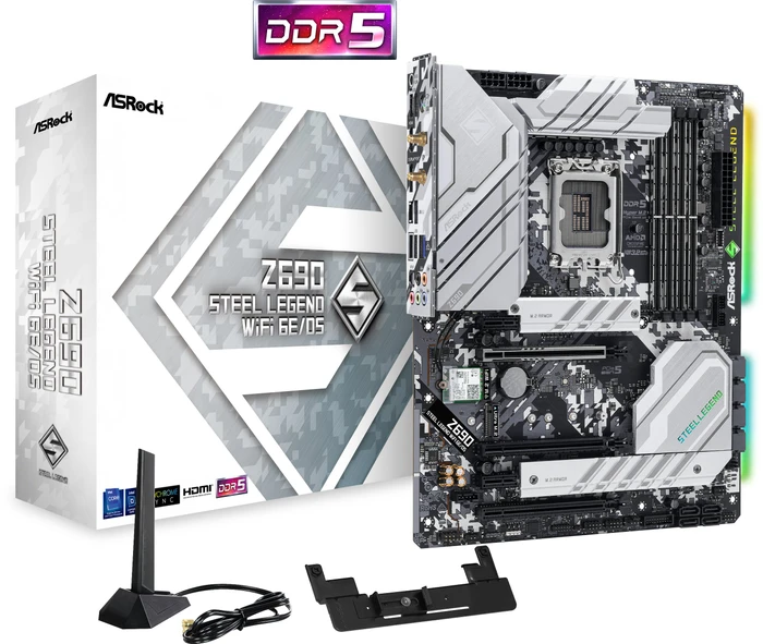 ASRock Z690 Steel Legend WiFi 6E/D5 (Intel 1700)