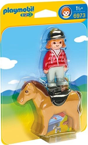 playmobil 1.2.3 Reiterin mit Pferd