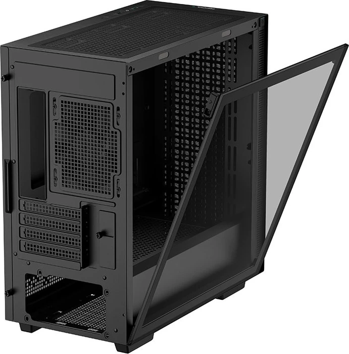 DeepCool CH370, schwarz, Glasfenster