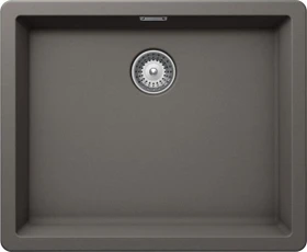 Schock Greenwich N-100L Einbau Becken mittig silverstone