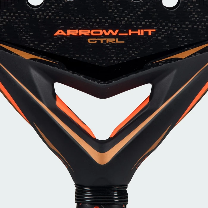 adidas Arrow Hit CTRL Padel-Tennisschläger schwarz/orange
