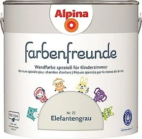 Alpina Farben Farbenfreunde Nr. 22 innen elefantengrau, 2.5l