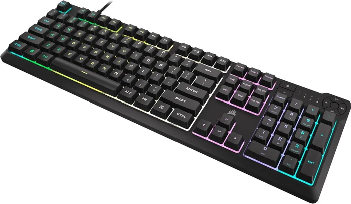 Corsair Gaming K55 CORE RGB, schwarz, USB, US